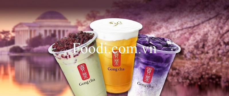 Trà sữa Gong Cha: Menu danh sách cửa hàng chi nhánh ở Sài Gòn/TPHCM