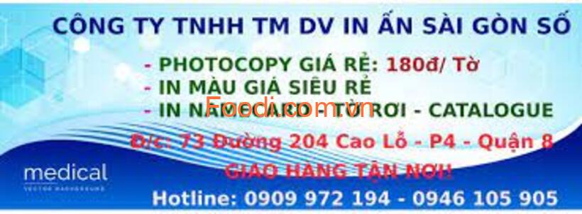 Top 20 Tiệm photocopy gần đây ở Sài Gòn - Hà Nội chi phí giá rẻ nhất