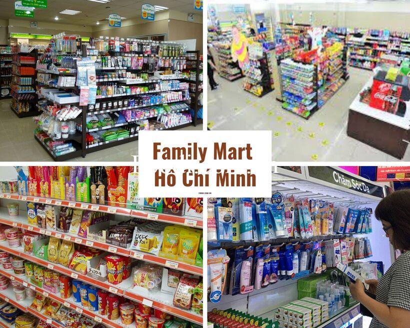 Top các cửa hàng Family Mart gần đây ở TPHCM - Sài Gòn luôn mở cửa