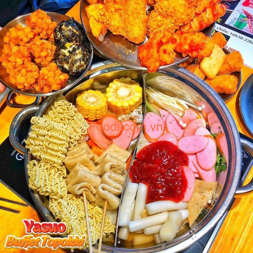 Top 20 Nhà hàng quán buffet lẩu tokbokki ngon ở Sài Gòn - Hà Nội