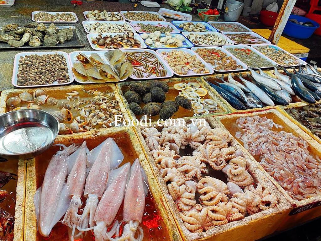 Top 30 Chợ nhà hàng quán hải sản Vũng Tàu tươi sống ngon bổ rẻ nhất