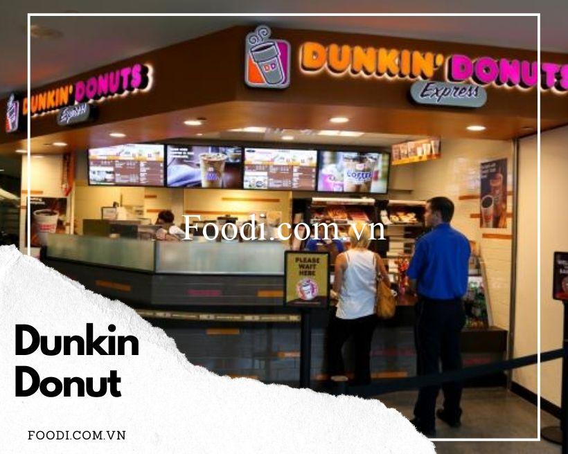 Dunkin Donut: Thiên đường bánh donut ngọt ngào, mê đắm lòng người