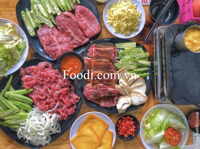 Top 15 Nhà hàng quán bò nướng ngon ở Sài Gòn TPHCM ngói Hàn Quốc